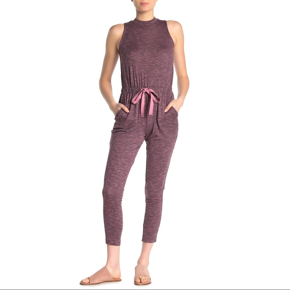 Love, Fire Jersey Knit Jumpsuit